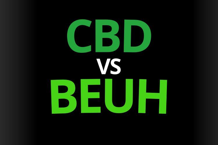 cbd vs BEUH effet difference ressenti danger bienfait thc